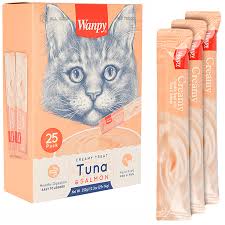 Wanpy Kedi Odul Cubugu Sivi Ton Balikli Ve Somonlu 25 Adetx14 Gr