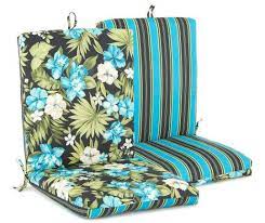 Anya Maui Tropical Stripe Reversible Outdoor Chair Cushion Big Lots Outdoor Chair Cushions Outdoor Chairs Chair Cushions