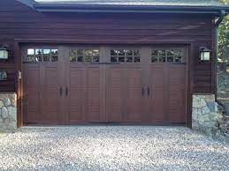 New Install By One Clear Choice Wood Garage Doors Faux Wood Garage Door Garage Door Design