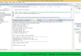 Solved Cinema Ticket Booking Application Solutionzip Cinema Ticket Cinema Java