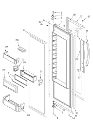 kitchenaid kssc42qms02 side by side