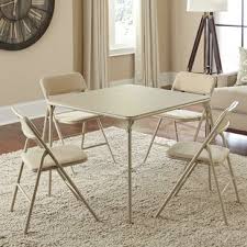 How to choose the wood folding chairs, title: Chess Table With Chairs Costco Wayfair