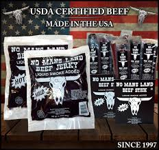 No man's land beef jerky. Facebook