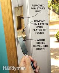 How do you fix a door jam? How To Reinforce Doors Entry Door And Lock Reinforcements Diy Family Handyman