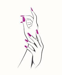 Nails Art Salon Vector Illustration In 2020 Nail Art Salon Nail Logo Nail Salon Design