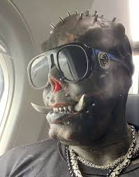 Human Satan before body modifications