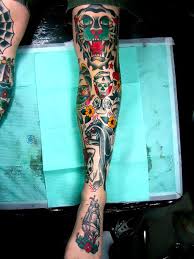 The polynesian islands are famous all over the world for their beautiful traditional tattoo designs. Traditional Tattoo On Leg Tattoo Idea