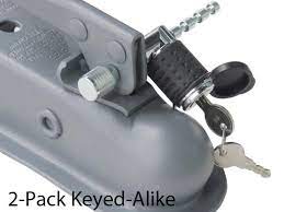 Easy to install and remove(with the key). Deadbolt Rc 1 Ka2 Adjustable Deadbolt Coupler Lock 2 Pack Keyed Alike