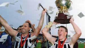 An outright superstar of the competition. Port Adelaide Nathan Buckley On The Power S 1997 Afl Entry The Advertiser