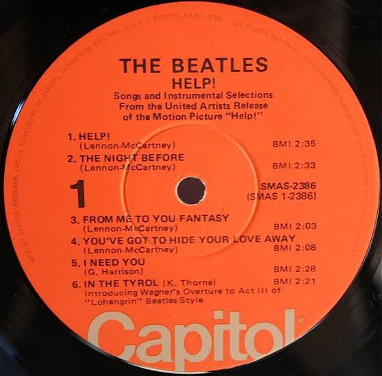 Latest Addition to the Collection – The Beatles “Help!” US LP | Beatles Blog