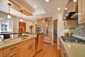 red birch cabinets