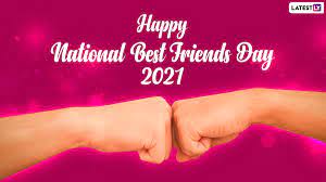 Friend's day or friendship day is an excuse for a friendly gathering and greeting both currents as well as old friends. National Best Friends Day Us 2021 Images Wishes Greetings Quotes On Friendship Whatsapp Messages And Hd Wallpapers To Celebrate With Your Bff Latestly