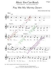 Maybe you would like to learn more about one of these? Pay Me My Money Down African American Us Work Song Lyrics I Thought I Heard The Captain Say Music Notes Inc Music You Can Read Kodaly Orff Elementary Music Curriculum
