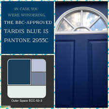 Step One Bbc Approved Pantone Step Two Behr Paint Color Match App Step Three Tardis Blue Front Door Tardis Blue Painted Front Doors Blue Front Door