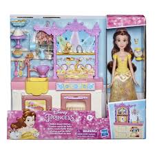 Mommyslove4baby143 disney princess deluxe talking. Disney Princess Belle S Royal Kitchen Fashion Doll And Playset