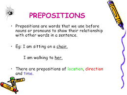 English grade 4 grammar prepositions. Prepositions Lesson Plan Munawarunnisa Nazneen