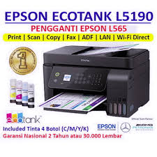 ** by downloading from this website, you are agreeing to abide by the terms and conditions of epson's software license agreement. Printer Epson L5190 Pengganti Seri Epson L565 Print Scan Copy Fax Ethernet Wifi Lazada Indonesia