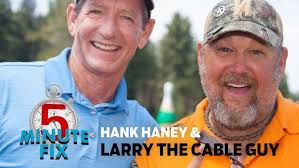 Larry the Cable Guy: How to Straighten Out Your Shot