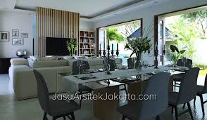 Desain rumah villa bali 1 lantai bapak rusli di padang, sumatera barat karya jasa arsitek terbaik professional berpengalaman emporio architect. Desain Rumah Luas 300 M2 Ala Villa Bali Bpk Gufron Di Jakarta 3 Jasa Arsitek Jakarta
