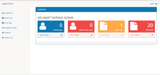 Aplikasi Ujian Online Berbasis Web Dengan PHP dan Mysql GRATIS