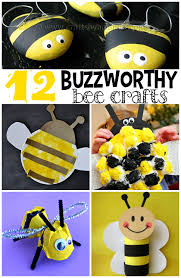 Not only does this activity help toddlers shore up their knowledge of colors, it works on their fine motor the geometry of this craft is so simple, too, you can also use it as a shape refresher for triangle and rectangles. Buzzworthy Bee Crafts For Kids To Make Crafty Morning