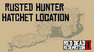 Red Dead Redemption 2 Rusted Hunter Hatchet Map Location Rdr2 Youtube