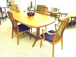 Mid Century Dining Table Los Angeles Joemobile Biz Details About Mid Century Modern Scan Vintage Modern Dining Room Set Teak Dining Table Danish Dining Chairs