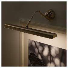 Arstid Led Picture Light Brass Color Ikea Led Picture Light Led Pictures Picture Light
