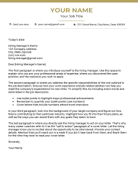 Free Modern Cover Letter Templates Word Download 45 Designs