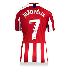 Atletico madrid are exploring the prospect of bringing barcelona striker antoine griezmann back to the club. Buy Authentic Signed Joao Felix 2019 20 Atletico Madrid Jersey Online
