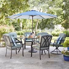 Garden Treasures Cascade Creek 7 Piece Dining Set Lowe S Canada Lowes Patio Furniture Patio Design Patio