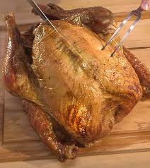 If you buy a frozen turkey, make sure it's properly defrosted before cooking. Roasting And Carving Turkey Wegmans