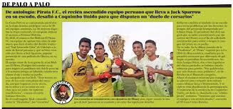 The club was founded august 30, 1958 and plays in the primera b. Info Coquimbo Unido Ø¯Ø± ØªÙˆÛŒÛŒØªØ± Hoy En El Mercurio Pirata Fc El Recien Ascendido Equipo Peruano Que Lleva A Jack Sparrow En Su Escudo Desafio A Coquimbo Unido Para Que Disputen Un