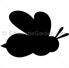 Bee Silhouette Here are the bee silhouette images that can be used in your works related to insects and other in this section you could find the silhouette images of tiger and bee silhouette, bee silhouette, free. bee silhouette