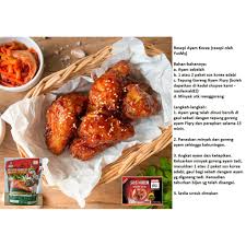 Cara membuat ayam pedas manis ala korea (dakgangjeong chicken). Adabi Sos Korea Pedas 60g Shopee Malaysia