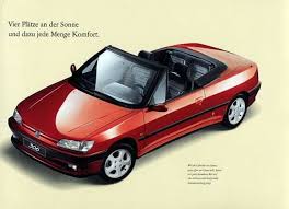 1994 Peugeot 306 Cabriolet Brochure Cabriolets Peugeot Concept Cars