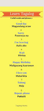 Pin By Rube De On Tagalog Filipino Words Tagalog Words Quotes For Kids