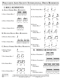 Pdf The 40 International Drum Rudiments Practice Pad