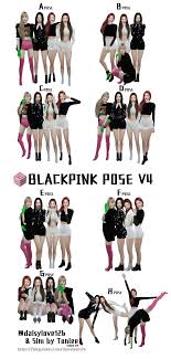 Blackpink Pose V4 By Daisylove126 1 Kinds Of Pose File Only In Game 8 Group Poses You Need Andrew S Pose Player Teleport Free Sims 4 Sims Baby Sims 4
