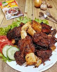 Iga Bakar Saus Madu Resep Masakan Resep Masakan Asia Resep Daging