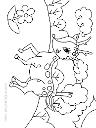 Cute coloring pages make you go 'dawwww'. 10 Pics Of Cute Cartoon Baby Deer Coloring Pages How To Draw Coloring Home
