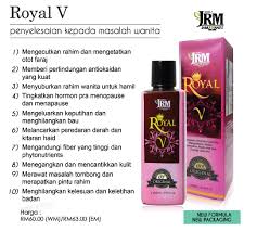 Khusus untuk para wanita / ibu rumah tangga membantu mengurangi lendir yang berlebihan dan membantu. Rawat Masalah Wanita Anda Dengan Royal V Deenamik