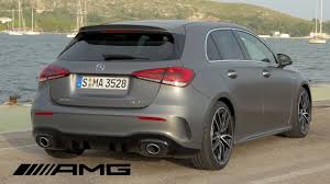 2019 Mercedes Amg A35 4matic Designo Mountain Grey Magno Exterior Interior Youtube