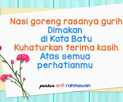 Saat membalas ucapan terima kasih, sebaiknya anda memberikan balasan yang membuat mereka merasa bahwa hubungan anda dengan mereka spesial dan unik.3 x teliti sumber. 30 Pantun Terima Kasih Untuk Sahabat Guru Dan Orangtua Operator Sekolah