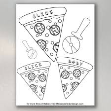 Caillou is the main character of the eponymous educational show. Pizza Coloring Pages Life Is Sweeter By Design