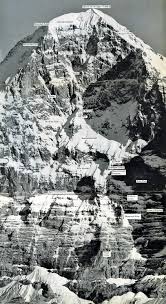 Eigerwand is an underground railway station on the jungfrau railway, which runs to the jungfraujoch from kleine scheidegg. Www Mountainsoftravelphotos Com Referenceimagesf The 20white 20spider 20 20eiger 20nordwand 20north 2 Mountaineering Climbing Outdoors Adventure Rock Climbing