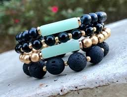 Bead Stretch Bracelet Healing Bracelet Stone Bracelet Gemstone Bracelet Gemstone Jewelry Bridesmaids Gift Chunky Elastic Jewelry In 2020 Beaded Stretch Bracelet Stretch Bracelets Stone Bracelet