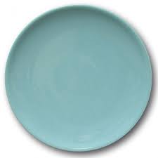 Assiette Plate Porcelaine Bleu D 26 Cm Siviglia