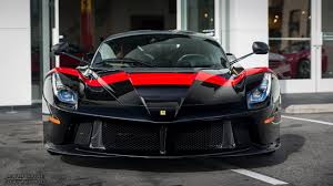 The ferrari sf90 stradale assetto fiorano has set the fastest lap recorded by a production car at the indianapolis motor speedway 3.925 km road course, lapping the circuit at an impressive 1:29.625 seconds at a maximum speed of 280.9 kmh to set this time. Owner Picks Up Stunning Black And Red Ferrari Laferrari Carbuzz