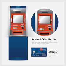You should also get a new atm card issued from the bank. Atm Automatic Teller Machine With Atm Card Vector Illustration 538230 Vector Art At Vecteezy